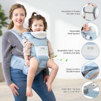 Portabebés, versátil portabebés 9 en 1 con almohadilla lumbar, mochila portabebés para niños pequeños, bebés, padres recién nacidos (7-45 libras), adecuado para todas las estaciones - details 3