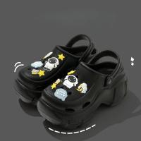 Nuevos Sandalias De Verano Para Mujer Y Niñas 2024 Clogs DIY Con Dibujos Animados Transpirables Para Jardín Y Playa - details 8