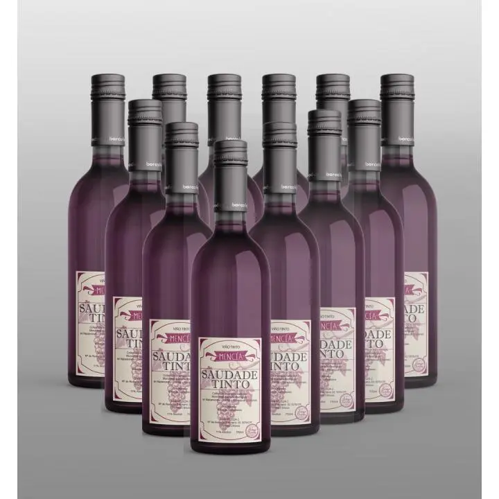 VINO TINTO ARTESANAL (Galicia). "Saudade Mencia". (Caja 12 botellas) - 1