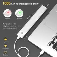 Lámpara de armerario, iluminación interior de mueble LED recargable, inalámbrica, (20,5 CM-2 piezas, 3000K) - details 3