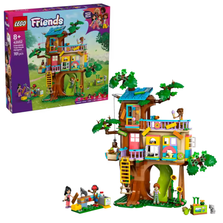 LEGO Friends 42652 Quedada en la Casa del Árbol de la Amistad Contiene 701 piezas - Edad recomendada a partir de 8+ años 25L42652 - 1