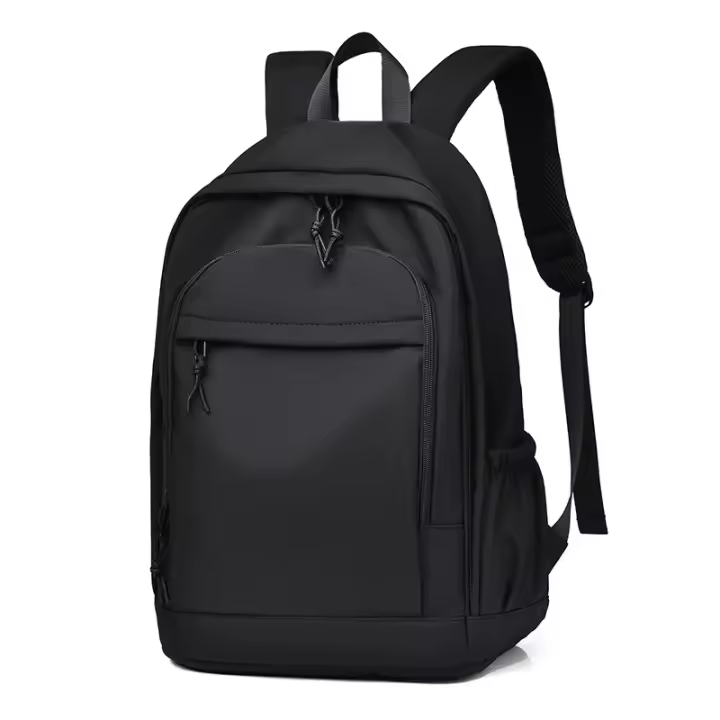 Mochila sencilla de gran capacidad para chica universitaria, mochila ligera unisex, mochilas escolares de color sólido para estudiantes - 1