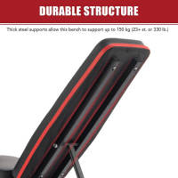 Banco De Abdominales, Ajustable, Multifuncional Para Músculos, Gimnasio En Casa - details 9