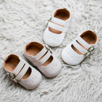 Zapatos De Bebé Niña Princesa Vestido PU Suela De Goma Antideslizante Nudo Mariposa Infantil Cuna Primeros Pasos Niña Recién Nacida - details 24