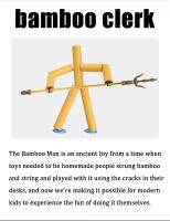 Juego Interactivo De Bambú Para Dos Jugadores DIY Competencia De Muñecos De Hilo En Escritorio Juguete Educativo Para Fiestas - details 3