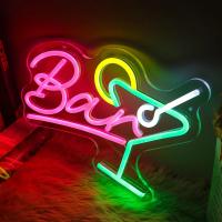 Luz Neón LED De Barmaña Con Cadena De Colgaje Potenciada Por USB Para Barra De Cocteles Fiesta Club Cueva Del Hombre Luz Nocturna Para Decoración De Interiores Y Exteriores - details 3