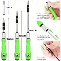 Juego De Destornilladores Magnéticos 32 En 1 Precisión Para Reparación De Teléfonos Móviles Y Portátiles Herramienta Antideslizante De Acero Aluminio - details 2