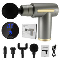 Masajeador De Músculo LED Para Hombres Y Mujeres Masajeador Portátil De Percusión Para Corporal Espalda Y Cuello Piernas - details 18