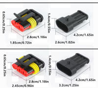 Conector Cinturón Impermeable 1/2/3/4 Pines 10 Piezas Conjunto De Conectores Electrónicos Para Coches Barco Venta Al Por Mayor Y Al Por Menor - details 2