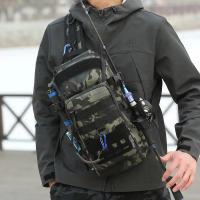 Bolsa De Pecho Para Pesca Táctica De Hombro Deportiva Para Exteriores Bolsa De Camello Para Senderismo Escalada Ciclismo EDC Camping Unisex Tamaño M - details 1
