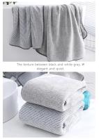 Toalla De Baño Gruesa De Microfibra Para Corporal Gimnasio Showers Deportivas Robe De Baño Para Spa Uso Doméstico - details 4