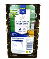 Aceite de Oliva Virgen extra 100% categoria superior 5L Makro chef profesional Lideres en calidad grado de acidez menor a 0.8°C ideal para todo tipo de usos.Calidad y sabor de confianza garantizada - details 3