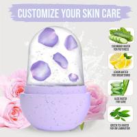 Rodillo De Hielo Para Rostro Y Ojos Herramienta De Cuidado De La Piel Con Gua Sha Molde De Hielo De Silicona Regalo Para Masaje Facial - details 1