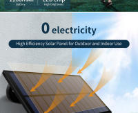 Lámpara Solar LED 468 LEDs Exterior Impermeable Con Sensor De Movimiento Iluminación De 3 Lados Para Garage Jardín Foco De Iluminación Solar - details 11