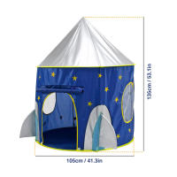 Carpa De Juguete Para Niños Casa De Juegos Con Estuche Portátil Para Niños Pequeños Interior Exterior Casa De Juguetes - details 7