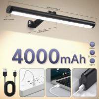 Lámpara De Pared LED Moderna Dimmable Recargable Sin Cable Aluminio Para Iluminación De Pinturas Y Fotos Instalación En Pared Control Remoto Y Táctil - details 3