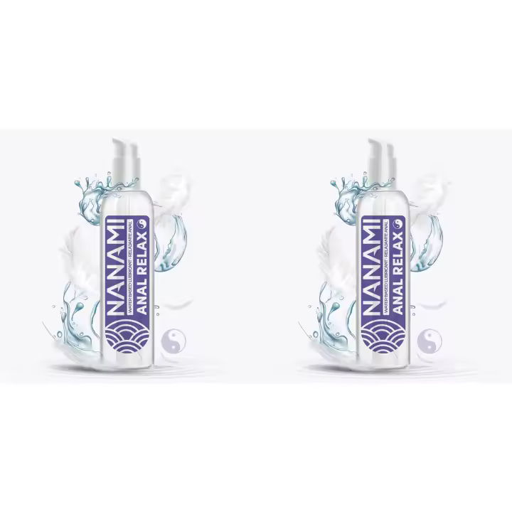 2 UNIDADES NANAMI LUBRICANTE ANAL BASE DE AGUA RELAJANTE EXTRA DILATACION 150 ML - 1