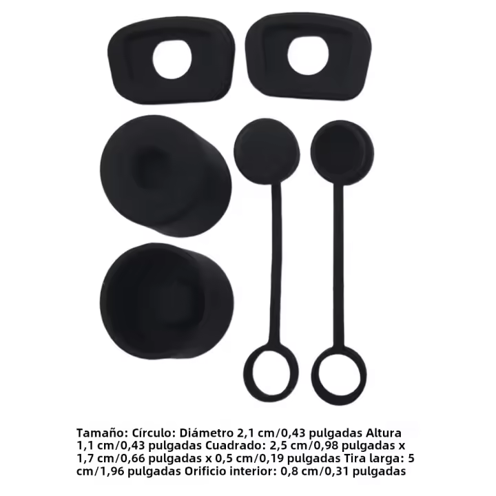 Juego De 6 Tapones Antidesbordamiento Para Taza Stanley Cup 1.0 40oz/30oz Accesorios De Agua Con Pajita Tapón De Leche Cubierta Antirotura - 1