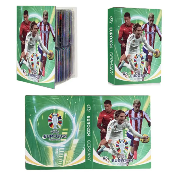 Álbum de Cartas de Estrellas de Fútbol-Tarjeta de Colección de 240 cajas de Cartas de Estrellas- - 1