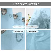 Cortinas De Voile Impermeables Para Patio Jardín Exterior Divisor De Yarda Gazebo Pergola Panel De Tules Malla Transparente Para Ventanas Modernas - details 11