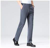 Pantalones Casuales Para Hombre Talla Grande 52 Pantalones Trasladables De Oficina Pantalones Formales De Negocios Estilo Recto Spandex Polyester - details 3