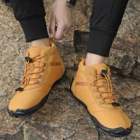 Zapatos De Senderismo Para Hombre Antideslizantes Botas De Nieve De Alta Calidad Algodón Talla Grande 36-47 Para Trekking - details 15