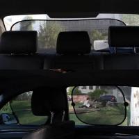 Cortina De Sol Para Coche Portátil Con Ventosa De Vidrio Cubierta De Estilo Para Automóviles Visera De Sol De 3D Fotocatalista Telas Y PVC - details 5