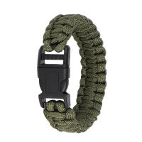 Brazalete De Sobrevivencia Para Camping Y Emergencias Al Aire Libre Con Cuerda Paracord De 7 Núcleos De 23cm Herramientas De Escape Y Paraguas - details 5