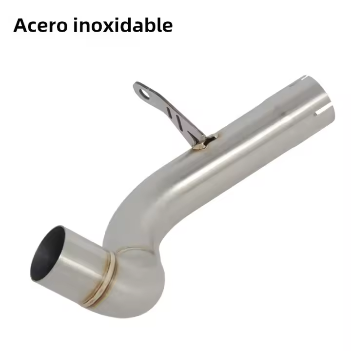 Escape De Motocicleta Slip on Para VOGE 900DS 900 DS DS900X DS900 X 2024 2025 Muffler Modificado Tubo De Conexión Original Material Acero Inoxidable/Titánio - 1