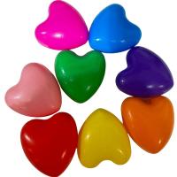 Pelotas de Piscina Infantil Multicolor Sin BPA, Forma de Corazón, Pack de 50/100/200 Unidades – Bolas de Parque para Niños y Bebés en Azul, Verde, Amarillo, Rosa, Rojo, Lila y Naranja - details 0