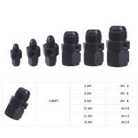 Adaptador De Conexión Giratorio an Para Medidor De Aceite Sensor Puerto Lateral Fitting De Flujo De Aluminio AN4 AN6 AN8 AN10 AN12-1/8 NPT - details 0
