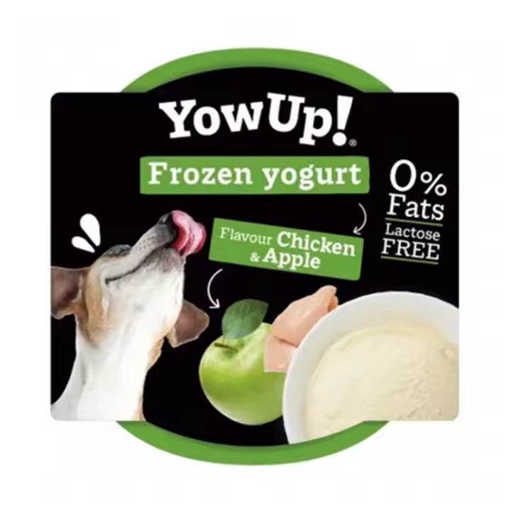 Yowup! Yogurt Helado Pollo Y Manzana Para Perros 1 Unidad - 1