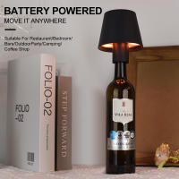 Lámpara LED Recargable Impermeable Con Interruptor Táctil Para Botella Luz Nocturna Creativa Para Bar Y Café Ajustable Para Atmosfera Retro - details 3