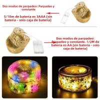 Luces De Encaje LED Para Decoración De Habitación Sala De Estar Jardín Boda Fiesta Navidad Árbol De Enchufe 2025 Nuevo Año - details 0