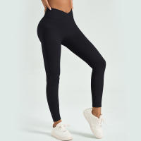 Pantalones De Yoga De Cintura Alta Para Mujer Sportwear Transpirable Leggings De Gimnasio Levantamiento De Glúteos Tights Deportivos - details 20