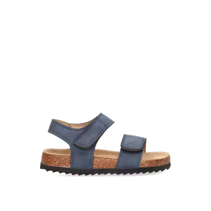 SANDALIA DOBLE VELCRO ETIKA TAMARIZ 17205 NIÑO, AZUL - 1