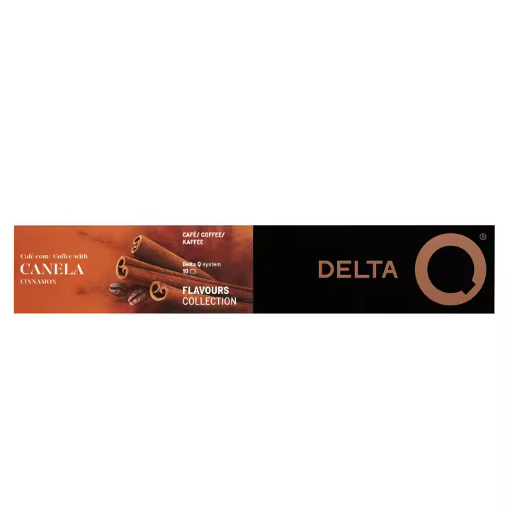 Delta Q Canela  - Cápsulas de Café natural - 10 Cápsulas - 1