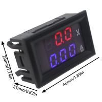 Voltímetro Digital DC0-100V 10A 50A 100A Con Pantalla LED Para Coches Motos Y Electromóviles Medidor De Voltaje Y Corriente - details 13