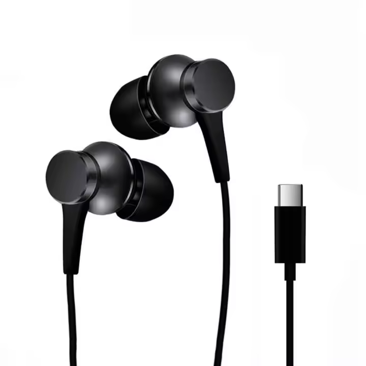 Auriculares con micrófono con almohadilla de silicona conexión jack 3.5mm / usb tipo c cascos para móvil con control de manos libres música y llamadas - 1
