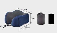 Almohada De Memoria Para El Cuello En Forma De U Soporte De Descanso Para Viaje Oficina Siesta Cervical Almohada De Viaje Suave - details 1