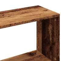 vidaXL Estantería madera de ingeniería madera envejecida 80x24x192 cm - details 5