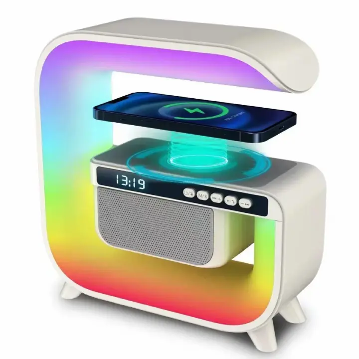 ALTAVOZ BLUETOOTH CON BASE DE CARGA PARA MÓVIL, ALTAVOZ BLUETOOTH CON BASE DE CARGA PARA MÓVIL DISEÑO MODERNO Y ELEGANTE, ALTAVOZ BLUETOOTH CON BASE DE CARGA PARA MÓVIL CON BATERÍA RECARGABLE, ALTAVOZ BLUETOOTH CON BASE DE CARGA PARA MÓVIL - 1