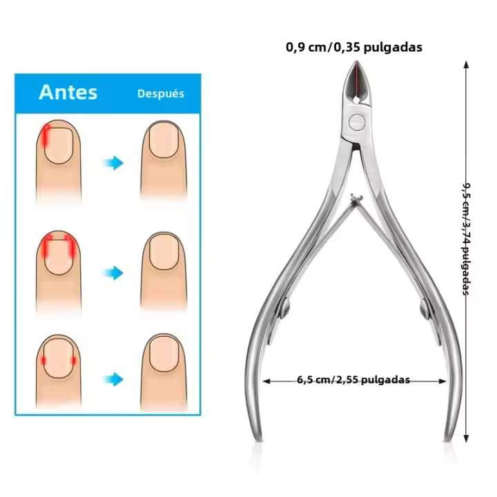 Herramienta Profesional Para Cuidado De Uñas Con Cortauñas Cortaúñas Y Herramientas De Manicura Pedicura Eliminador De Piel Muerta Regeneración De Uñas - 1