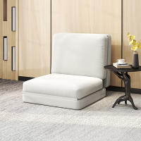 Sofá Cama plegable 3 en 1, Sofá Cama tapizado, Capacidad de carga hasta 240 kg, Dormitorio, Salón, Crema - details 0