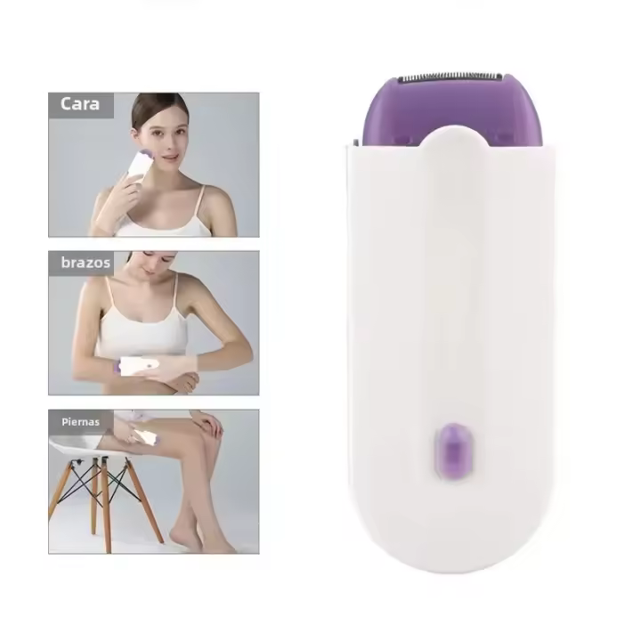 Epilador Eléctrico Recargable Painless Para Eliminación De Vello Facial Y Corporal Mini Rasuradora Electrónica NOCCLILI - 1
