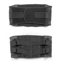 Elástico Lumbar Back Cinturón de Ayuda de La Cintura Entrenador Ajustable Lumbar Pad con 6 Estadas Abdominal Binder Fitness Gym Cinturones - details 8