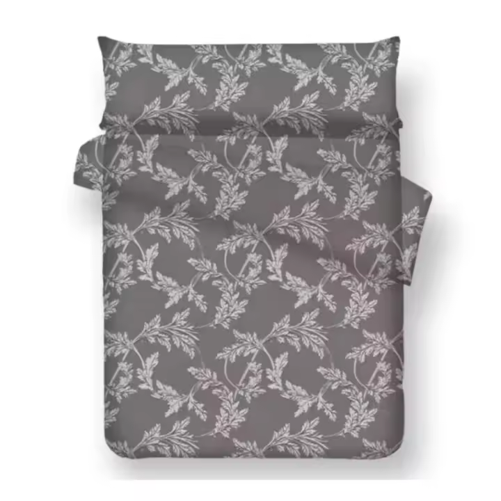 Funda de cama nórdica de 105 cm. Modelo moderno, juego completo con oso, microfibra muy suave y transpirable, funda de edredón, fácil de usar a máquina. - 1