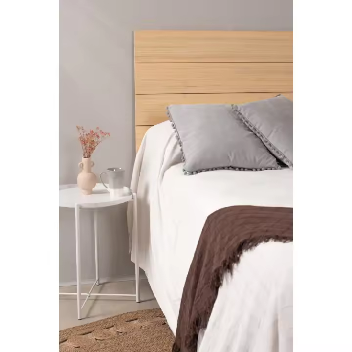 Cabecero Lyna Madera para camas de 90 y 80 cm - Madera Natural - 1