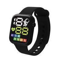 Reloj Digital LED Para Niños Y Niñas 2023 Deportivo Impermeable Con Pantalla De Dibujos Animados Reloj Electrónico Infantil Con Mostrador De Día Semanal Y Cierre De Hebilla - details 6
