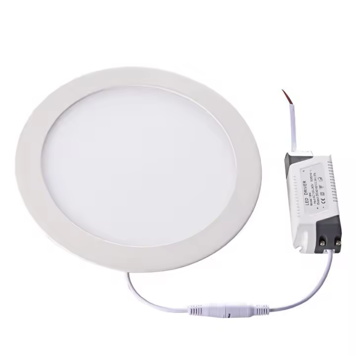 Lámpara Panel LED De Techo Revestido 6W 9W 16W 24W Luz Baja Azul Y Blanco Para Decoración Del Hogar Redonda Y Cuadrada - 1